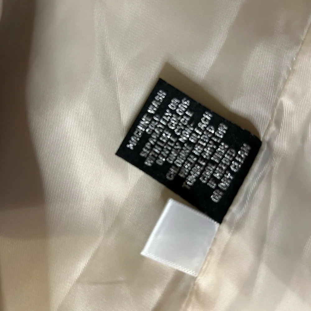 Catherine Malandrino Ivory Faux Fur Vest - Picture 4 of 5